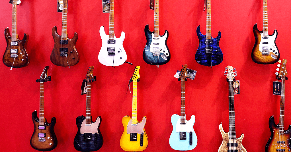 Smiger Electronic Guitars with diffrent shapes and color