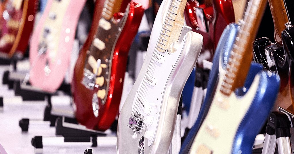 Smiger Electronic Guitars with diffrent shapes and color