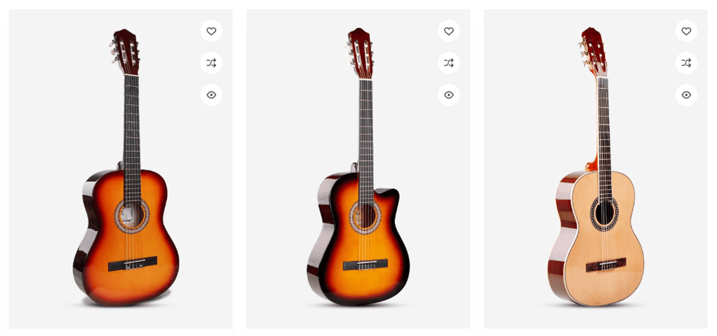 Smiger Guitars with diffrent shapes and color