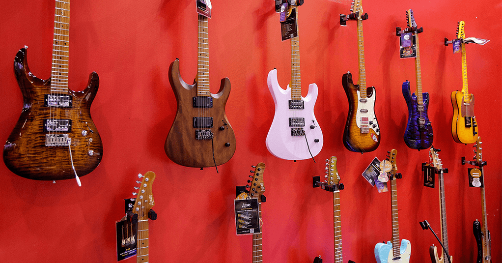 Smiger Electronic Guitars with diffrent shapes and color